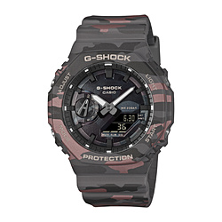 CASIO(�J�V�I) G-SHOCK�iG�V���b�N�j�I���W�i���J���t���[�W���V���[�Y  �O���[ GA-2100CMD-8AJF