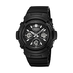 CASIO(�J�V�I) �y�\�[���[�d�g���v�zG-SHOCK�iG�V���b�N�jFIRE PACKAGE �f26  �u���b�N AWG-M100FP-1A1JR