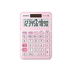CASIO(カシオ) W税計算対応電卓 MW-100TC-PK-N ピンク 【軽減税率対応】