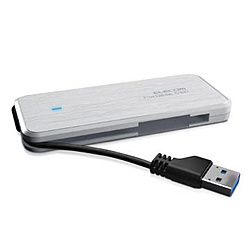 【在庫限り】 ESD-EC0480GWH　外付けポータブルSSD 480GB [USB3.1(Gen1)/ケーブル収納対応/ホワイト] ESD-ECシリーズ