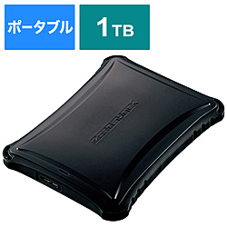 ESD-ZSA1000GBK 外付けSSD PS5対応 USB-A接続 ブラック ［ポータブル型 /1TB］