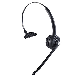 ヘッドセット  ブラック LBT-HSOH10PCBK ［ワイヤレス（Bluetooth） /片耳 /ヘッドバンドタイプ］
