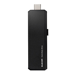 ESD-EWA0250GBK 外付けSSD USB-C＋USB-A接続 PS5/PS4、録画対応(Android/iPadOS/Mac/Windows11対応) ブラック ［250GB /ポータブル型］