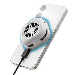 ELECOM(�G���R��) �X�}�z�N�[���[ �y���`�F�f�q �}�O�l�b�g ��p�t�@�� USB���d�� �ō���-20�� ��p ���^���v���[�g�t�� �y Magsafe �Ή� iPhone / �X�}�z ������ �z �Q�[�� ���C�u �z���C�g   P-CLPL02WH �ysof001�z