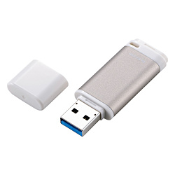 ELECOM(�G���R��) USB������ (Mac/Windows11�Ή�) �S�[���h MF-RCU3128GGD �m128GB /USB TypeA /USB3.2 /�L���b�v���n