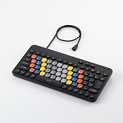 ELECOM(�G���R��) �L�[�{�[�h KEY PALETTO(iPadOS)USB-C�[�d/��3.5mm�|�[�g���� �u���b�N TK-KP20UMCIBK �m�L�� /USB (Type-C)�n