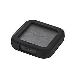 ELECOM(쥳) ESD-EHC1000GBK դSSD USB-C³ PS5б(Android/iPadOS/iOS/Mac/Windows11б) ֥å 1TB /ݡ֥뷿