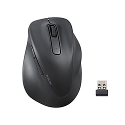 ELECOM(エレコム) マウス EX-G Mサイズ 抗菌(Chrome/Mac/Windows11対応) ブラック M-XGM30DBSKCBK ［BlueLED /無線(ワイヤレス) /5ボタン /USB］