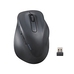 ELECOM(エレコム) マウス EX-G XLサイズ 抗菌(Chrome/Mac/Windows11対応) ブラック M-XGXL30DBSKCBK ［BlueLED /無線(ワイヤレス) /5ボタン /USB］