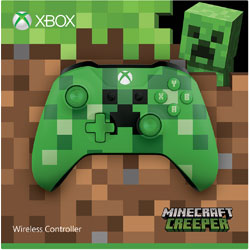 【純正】Xbox ワイヤレス コントローラー （Minecraft Creeper） WL3-00058［Xbox One］