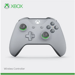 Xbox ワイヤレス コントローラー グレー / グリーン [XboxOne] [WL3-00062]