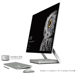 デスクトップパソコン Surface Studio シルバー 42Q-00012 ［28型 /intel Core i7 /メモリ：16GB /HDD：1TB /SSD：128GB /2017年6月］