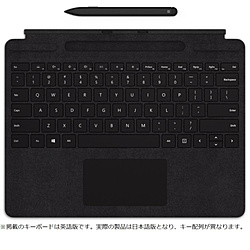 スリム ペン付き Surface Pro X Signature キーボード  ブラック 25O-00019