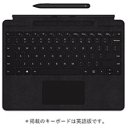 スリム ペン付き Surface Pro X Signature キーボード（英字配列）  ブラック 25O-00085