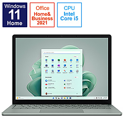 Microsoft(マイクロソフト) Surface Laptop 5 13.5インチ セージ [Windows 11 Home/Core i5/メモリ:8GB/SSD:512GB] R1S-00061