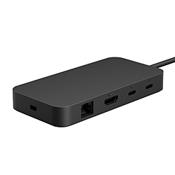Microsoft(}CN\tg) mUSB-C IXX HDMI / LAN / USB-A / USB-C3nUSB PDΉ 100W hbLOXe[V Surface USB4 Dock  EP2-19845 mUSB Power DeliveryΉn