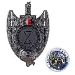 妖怪ウォッチ 秘宝妖怪エンブレム＆カセキメダルセット08 ドエスカリバー