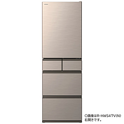 HITACHI() ① HWS^Cv CgS[h R-HWS47VL-N m60cm /470L /5hA /J^Cvn y{ݒuZbgz