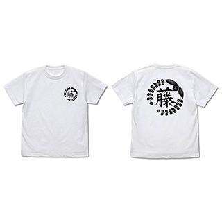 鬼滅の刃 藤の花の家紋 Tシャツ/WHITE-XL