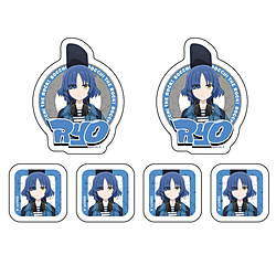 6934-0115 描き下ろし 山田リョウ ミニステッカーセット ストリートファッションVer.