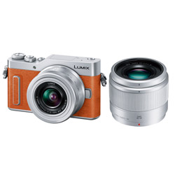 Panasonic(パナソニック) LUMIX GF10 ダブルレンズキット DC-GF10W-D オレンジ [マイクロフォーサーズ] ミラーレスカメラ