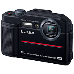 コンパクトデジタルカメラ LUMIX（ルミックス） ブラック DC-FT7-K ［防水+防塵+耐衝撃］