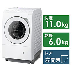Panasonic(パナソニック) ドラム式洗濯乾燥機 LXシリーズ マットホワイト NA-LX113CL-W ［洗濯11.0kg /乾燥6.0kg /ヒートポンプ乾燥 /左開き］