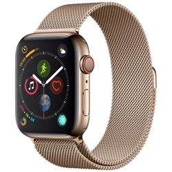 中古】〔展示品〕 Apple Watch Series 4 GPS + Cellular 44mm ゴールド