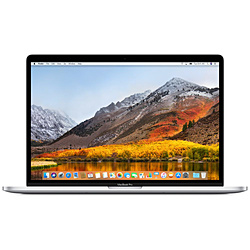 MacBookPro 15インチ Touch Bar搭載モデル[2019年/SSD 512GB/メモリ 16GB/2.3GHz 8コア Core i9]シルバー MV932J/A MacBookPro   ［15.4型 /Mac OS /intel Core i9 /メモリ：16GB /SSD：512GB /無し /2019年］