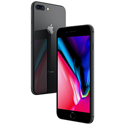 iPhone8 Plus 64GB スペースグレイ MQ9K2J／A 国内版SIMフリー