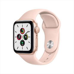 Apple Watch SE（GPSモデル）- 40mmゴールドアルミニウムケースとピンクサンドスポーツバンド - レギュラー  ゴールドアルミニウム MYDN2J/A