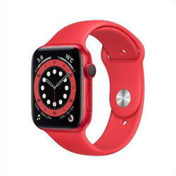 Apple Watch Series 6（GPS + Cellularモデル）- 44mm （PRODUCT）REDアルミニウムケースと（PRODUCT）REDスポーツバンド - レギュラー  REDアルミニウム M09C3J/A