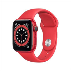 Apple Watch Series 6（GPSモデル）- 40mm （PRODUCT）REDアルミニウムケースと（PRODUCT）REDスポーツバンド - レギュラー  REDアルミニウム M00A3J/A
