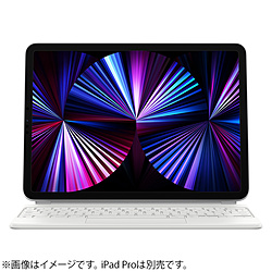 11インチ iPad Pro（第3・2・1世代）、10.9インチ iPad Air（第5・4世代）用 Magic Keyboard - 日本語  ホワイト MJQJ3J/A