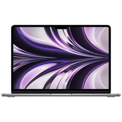 MacBook Air 13インチ Apple M2チップ搭載モデル [2022年モデル /SSD 256GB /メモリ 8GB /8コアCPUと8コアGPU ] スペースグレイ MLXW3J/A  スペースグレイ MLXW3J/A