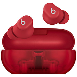 Beats by Dr. Dre全部的无线入耳式耳机Beats Solo Buds透明红MUW03PA/A[无线(左右分离)/Bluetooth对应]