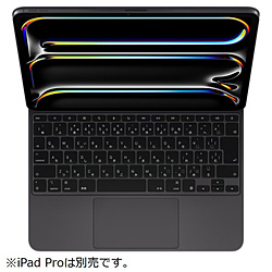 供Apple(苹果)13英寸iPad Pro(M4)使用的Magic Keyboard-日本語-黑色MWR53J/A[sof001]