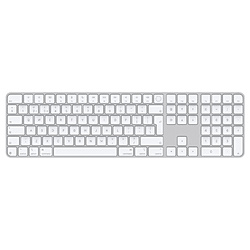 Appleシリコン搭載Macモデル用Touch ID搭載Magic Keyboard（テンキー付き）- 英語（UK）- ホワイトキー   MXK73BX/A