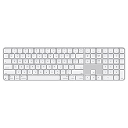 Appleシリコン搭載Macモデル用Touch ID搭載Magic Keyboard（テンキー付き）- 英語（US）- ホワイトキー   MXK73LL/A