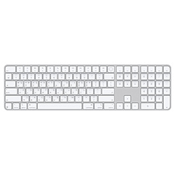 Appleシリコン搭載Macモデル用Touch ID搭載Magic Keyboard（テンキー付き）- 韓国語 - ホワイトキー   MXK73KX/A