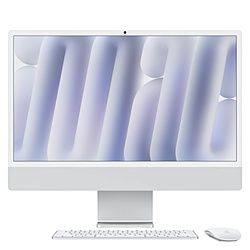 iMac M4 10C 10G / 16GB / 512GB Nano-texture  シルバー  ［23.5型 /Apple M4 /メモリ：16GB /SSD：512GB /2024年10月モデル］