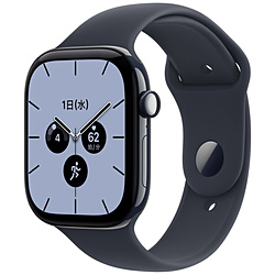 Apple Watch Series12 (GPS＋Cellularモデル) MJH34X／A 46mmナイトブルーセラミックケースとネイビーブルースポーツバンド - S／M