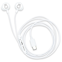 イヤホン カナル型 USB-TypeC ミッフィー MF-603A イヤホン カナル型 USB-TypeC ミッフィー MF-603A