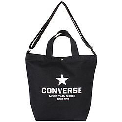 BIG STAR PRINT 2WAYショルダーバッグ CONVERSE（コンバース） ブラック 14824800-BK