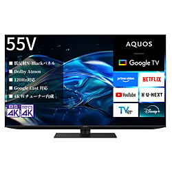 SHARP(㡼) վƥ 4T-C55HN2 55V /Bluetoothб /4Kб /BSCS 4K塼ʡ¢ /YouTubeб