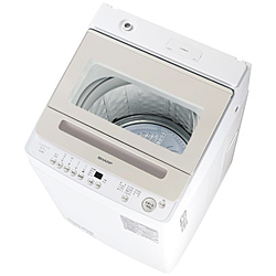 SHARP(�V���[�v) �S��������@ �z���C�g�n [����8.0kg /�����@�\�� /��J��]   ES-GB8K-W �y�����ւ�5000pt�z