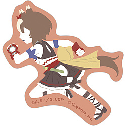 アニメ『ウマ娘 シンデレラグレイ』 ステッカー／ゆるパレット　ヤエノムテキ