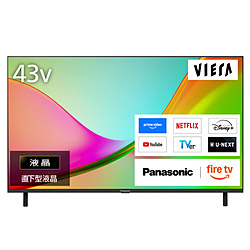 Panasonic(�p�i�\�j�b�N) 4K�t���e���r VIERA(�r�G��) TV-43W80C �m43V�^ /Bluetooth�Ή� /4K�Ή� /BS�ECS 4K�`���[�i�[���� /YouTube�Ή��n