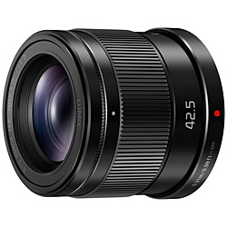 Panasonic(�p�i�\�j�b�N) �J���������Y LUMIX G 42.5mm/F1.7 ASPH./POWER O.I.S. �u���b�N H-HS043A-K �m�}�C�N���t�H�[�T�[�Y /�P�œ_�����Y�n