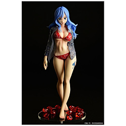 塗装済み完成品 1/6 FAIRY TAIL（フェアリーテイル） ジュビア・ロクサーGravure_Style『赤ビキニ！！』濡れ透けワイシャツSP